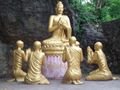 The Buddha and disciples