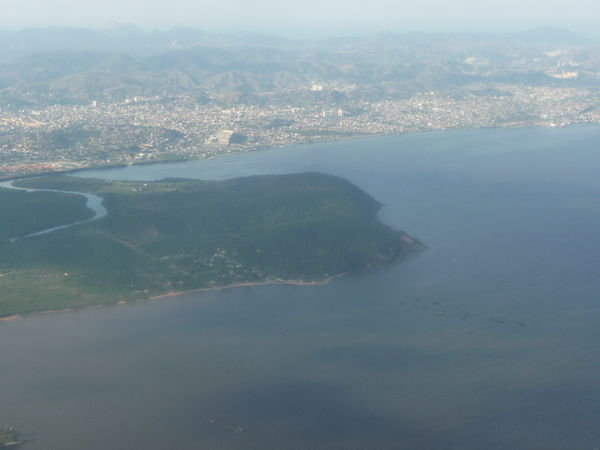 Rio from the plane