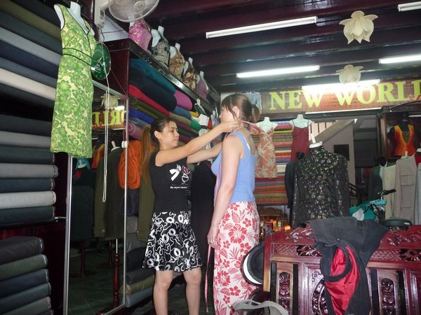 Tailor shop in Hoi An