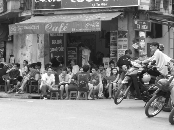 Bia Hoi corner, Hanoi