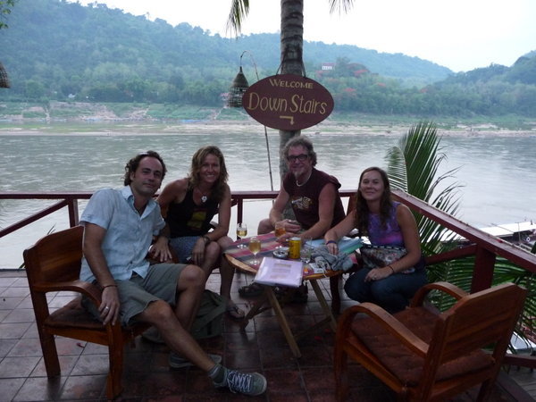 A drink by the Mekong