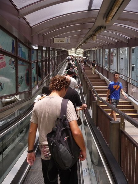 Long escalator - Central