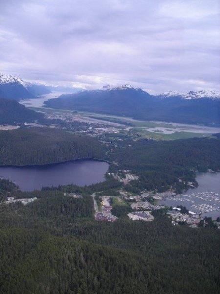 Overlooking Juneau
