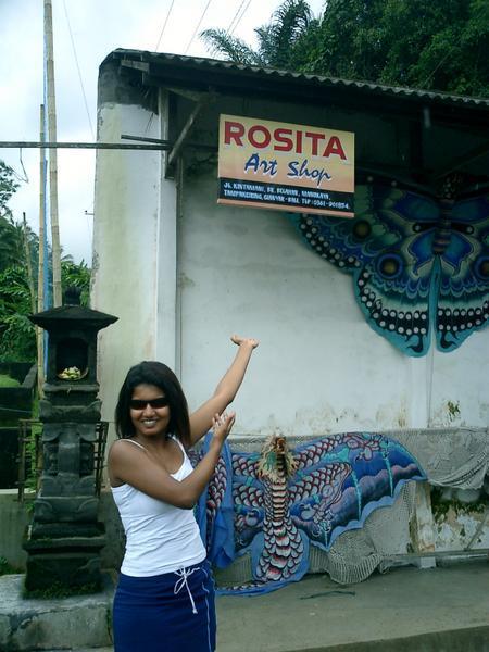 Apparently, they loved me so much in Bali, they decided to name a shop after me.  Gotta leave my mark somewhere right?