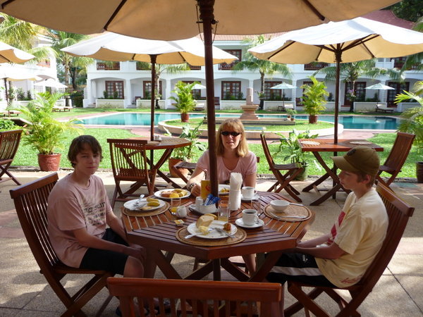Breakfast at Day Inn Angkor Resrt