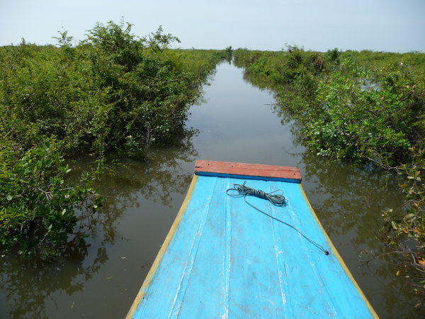 Tonle Sap lake - travelling to nowhere it seemed