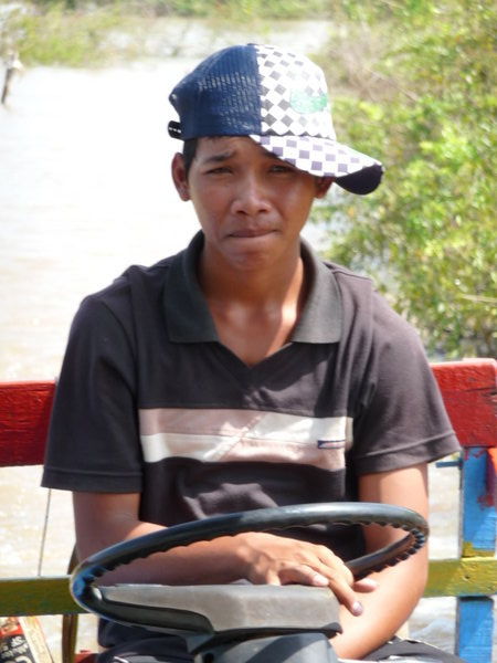 Boat Driver Tonle Sap lake