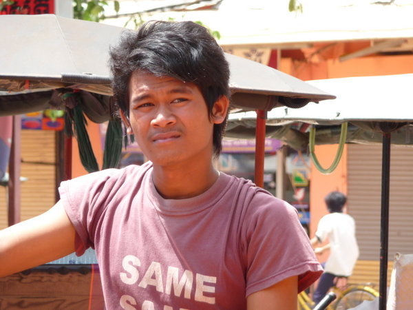 Tuk Tuk rider Siem Reap