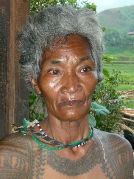 Tattooed woman from Gaan