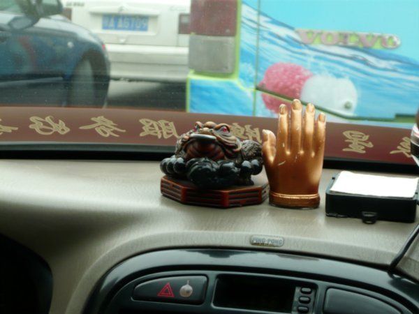 Shanghai taxi dashboard