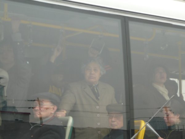 Shanghai bus passengers