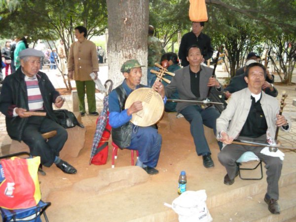 Musicians in a Kunming park