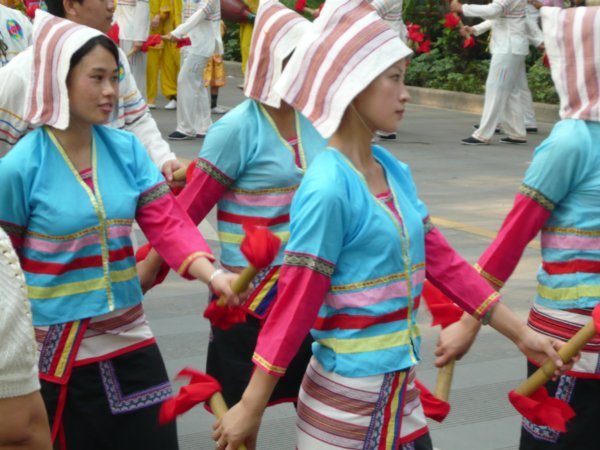 Ethnic minorities parade