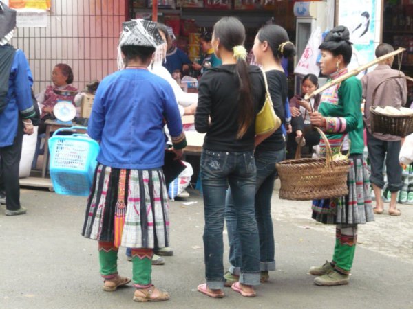 Pinyong market, Guizhou province