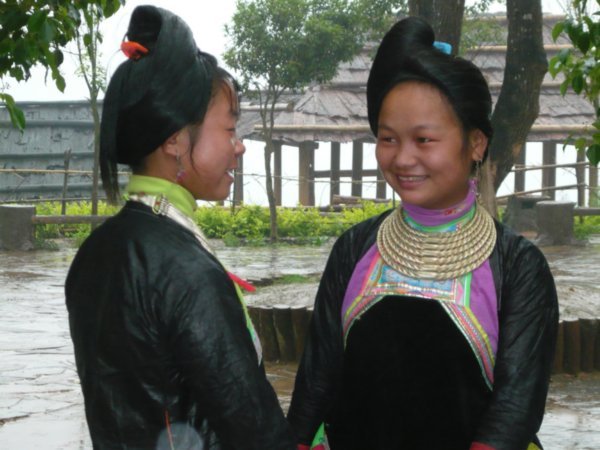 Villagers at Basha, Guizhou province