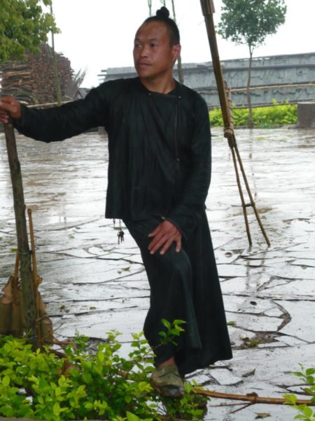 Villager at Basha, Guizhou province