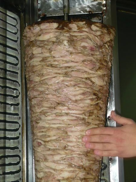 Tasty-looking shawarma