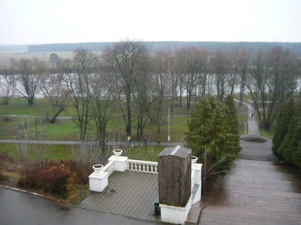 View over the river from the Sanitarium