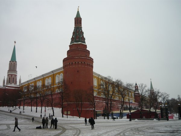 The Kremlin walls