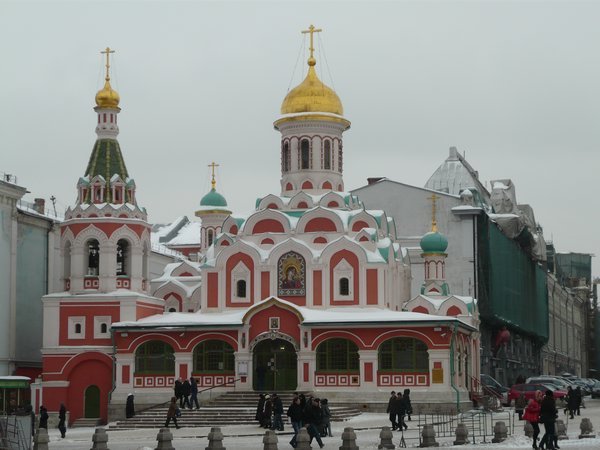A church on the Red Square