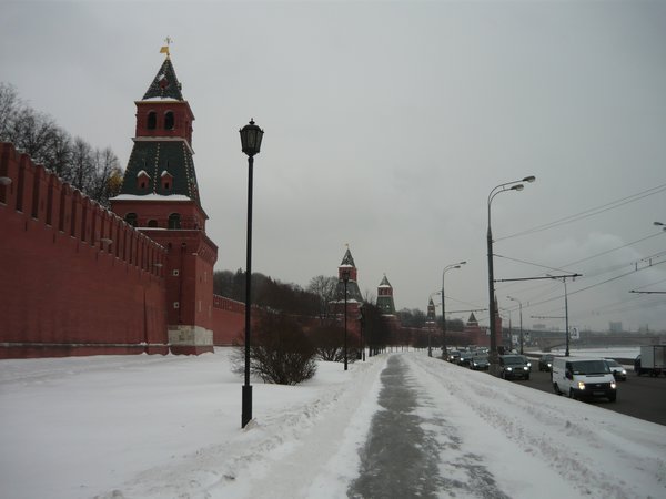 The other side of the Kremlin walls
