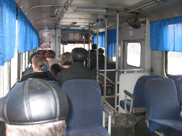 Bus from Komsomolsk-na-Amure to Solnichny