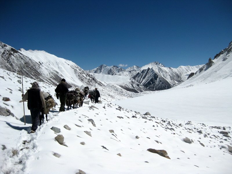 The roof of the world: crossing a high pass in late August with Badakhshi traders