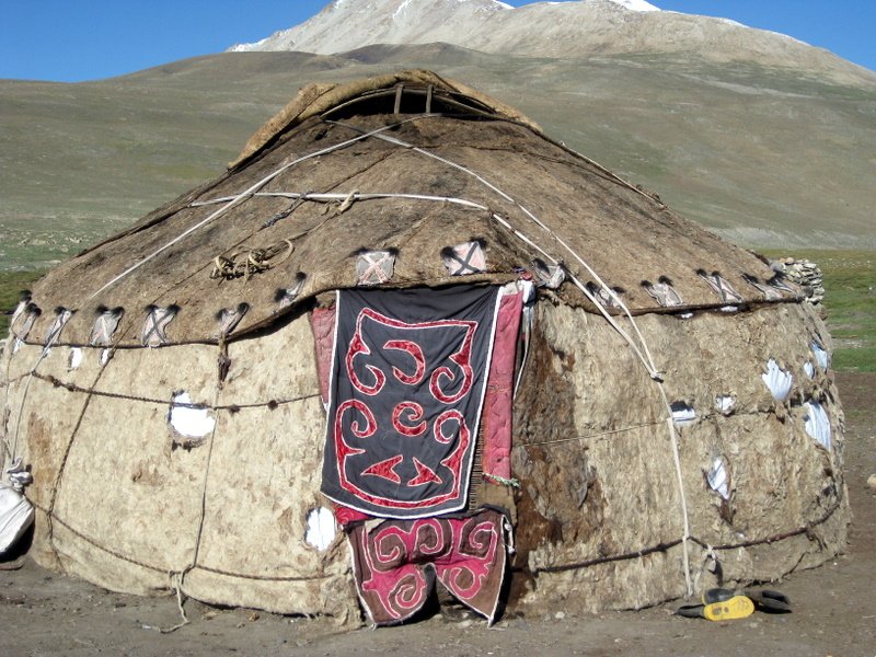 Another yurt at Karchynd