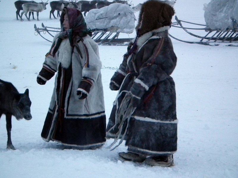 Nenets women, Yamal Peninsula