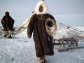 Nenets man with lasso, Yamal Peninula
