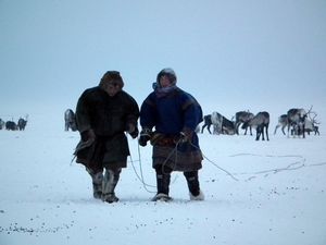 Nenets men, Yamal Peninsula