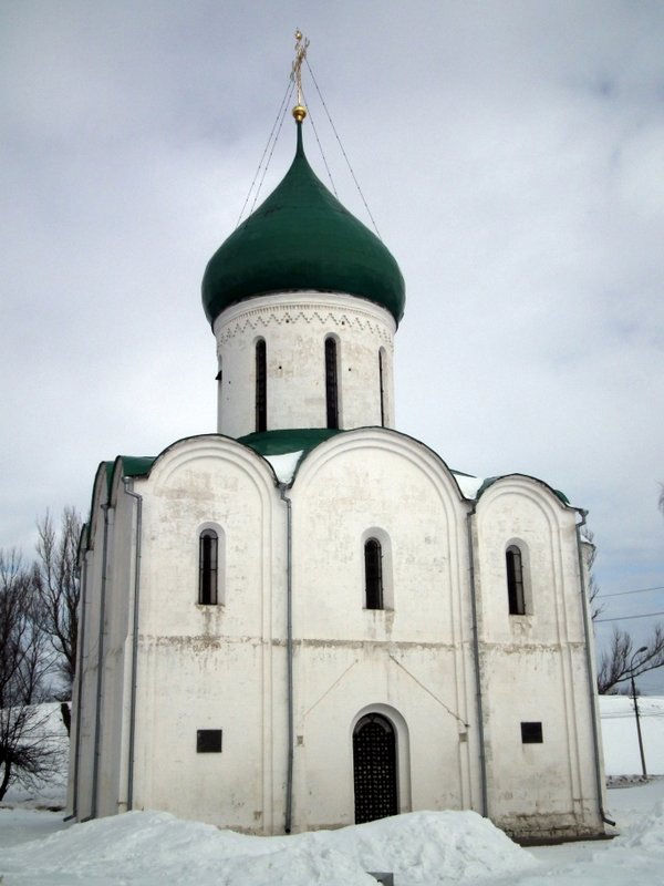 The oldest church in Pereslavl Zalessky, founded 1152