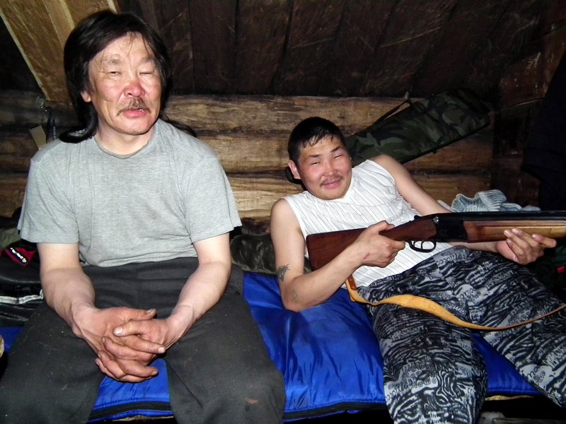 Ilya and Kolya, Even hunters / fishermen from Anavgay, Kamchatka