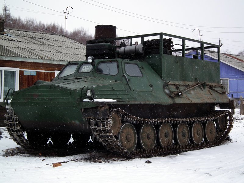 An All Terrain Vehicle in Anavgay, Kamchatka
