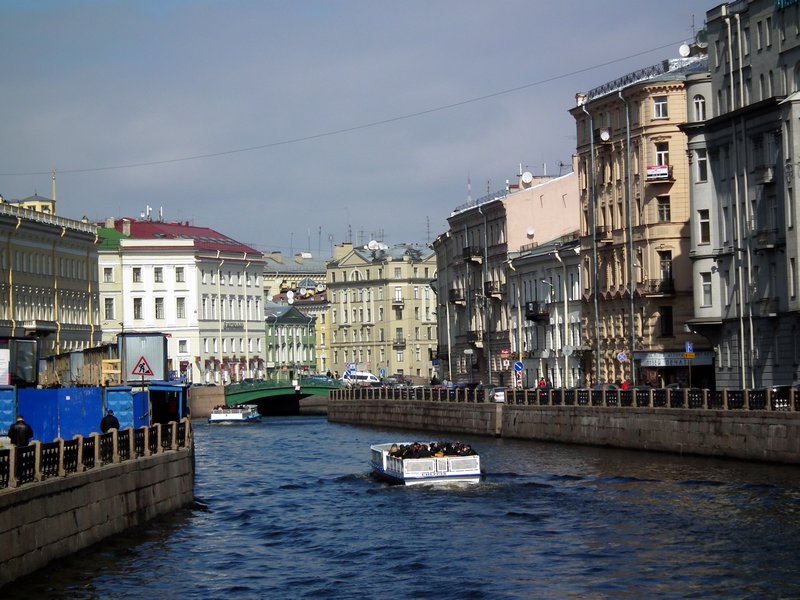 A canal in St Petersburg