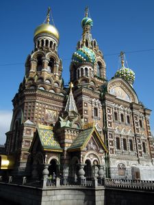 The Church of Our Saviour on Spilled Blood, St Petersburg