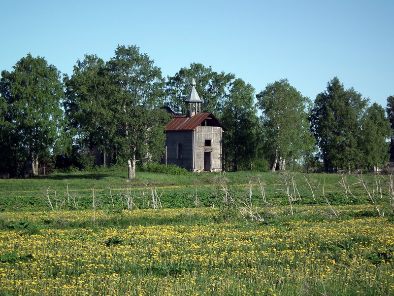 A church near Medvezhegorsk, Karelia