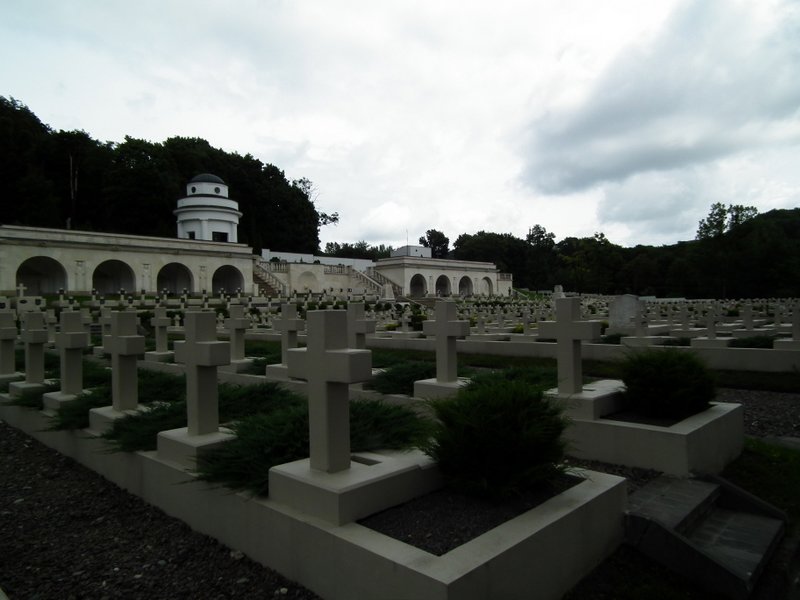 Soldiers' graves, Lychakovskoe Cemetery, Lviv, Ukraine