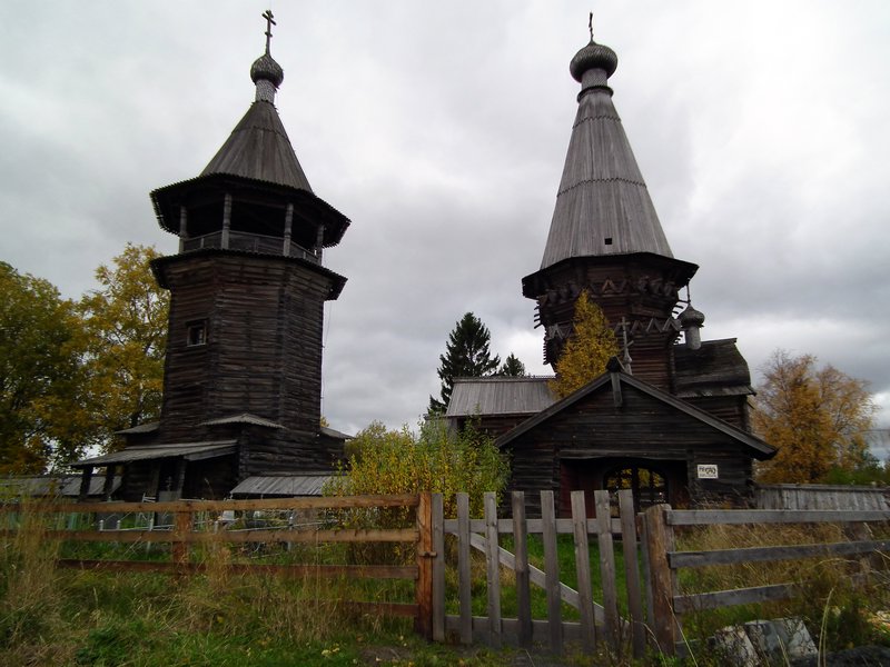 The log church in Gimreka, built 1659