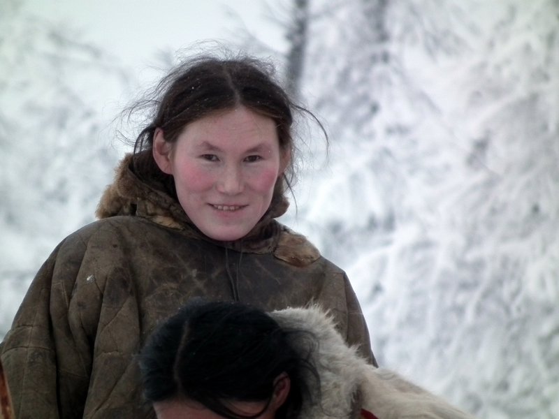 Alya, a Nenets woman, Nadym Region, Siberia