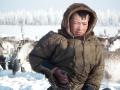 Myangche, a Nenets boy, Nadym Region, Siberia