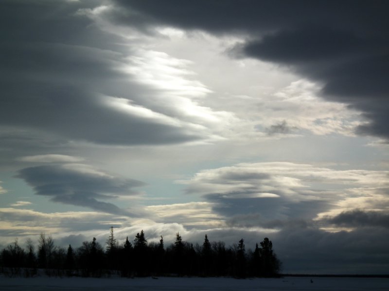 The sky, Lovozero Region, Kola Peninsula, Arctic Region