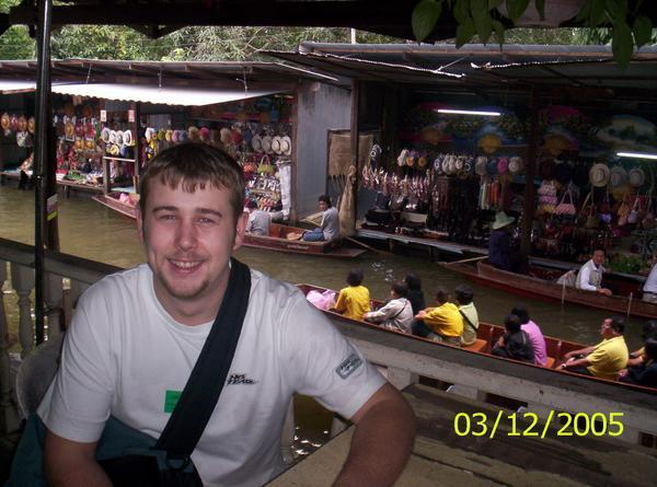 Phil at the Floating Market