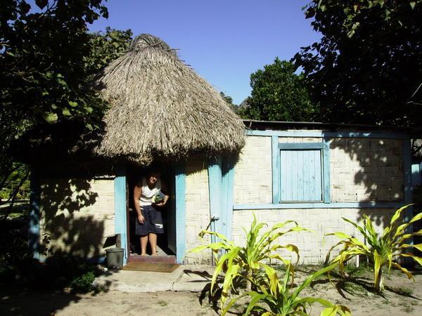 Our little hut in Kuata!