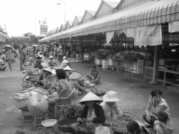 Cantho morning market