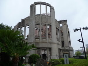 miejsce upamietniajace wybuch bomby w Hiroshimie