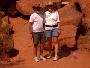 Gary & Linda at Uluru