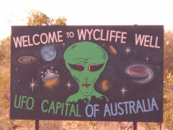 Wycliffe Well UFO