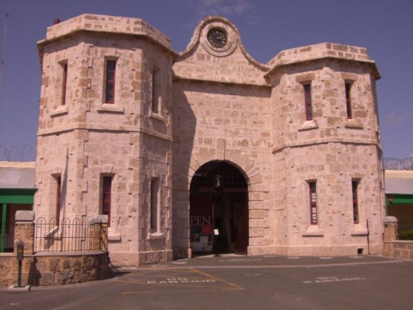 Freemantle Jail entrance