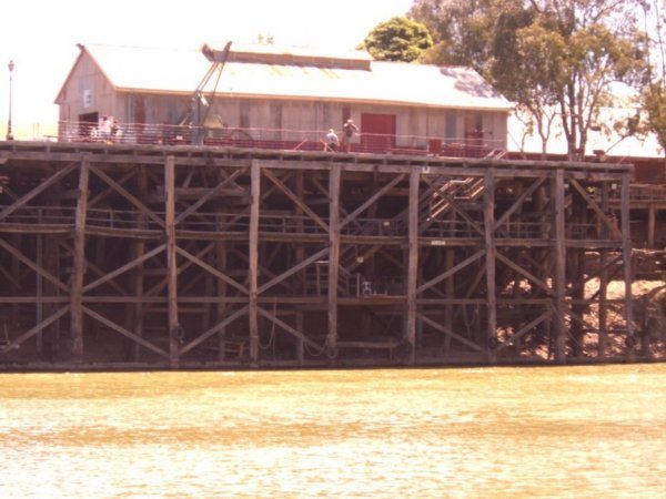 4  Dock at Port Echuca on the Murray River